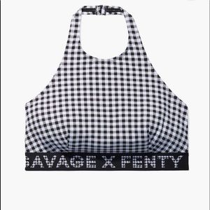 Savage x Fenty Halter Sports Bra